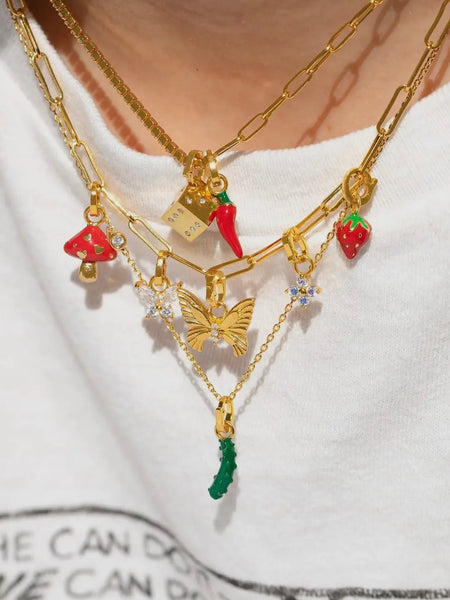 Eternal Link Necklace in Gold