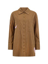 Off Duty Shirt in Caramel Cafe