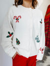 Holiday Cheer Sweater in Cream