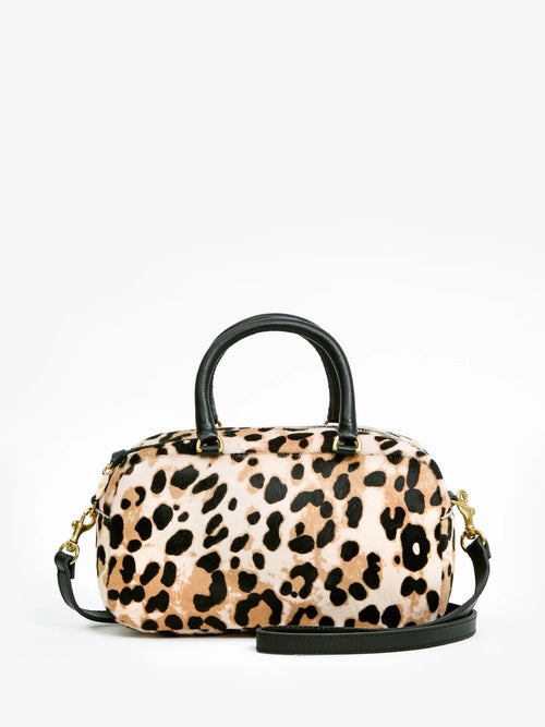 Petite Claudine in Snow Leopard Hair-On
