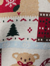 Holiday Whobie Whatty Sweater in Cream