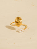 Solenya Seashell Ring