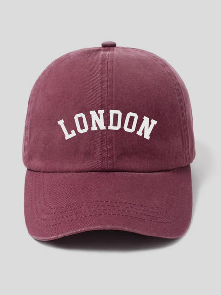 London Hat in Plum