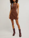 Atlas Suede Mini in Chicory Coffee
