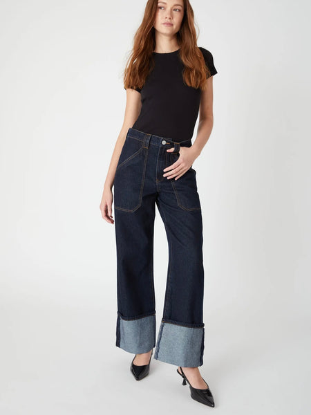 Heidi Ankle Jean in Luna Worn