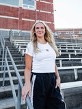 Roary Tee in White