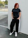 Flag On The Play Pants in Black & White