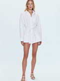 Vance Romper in Vivid White