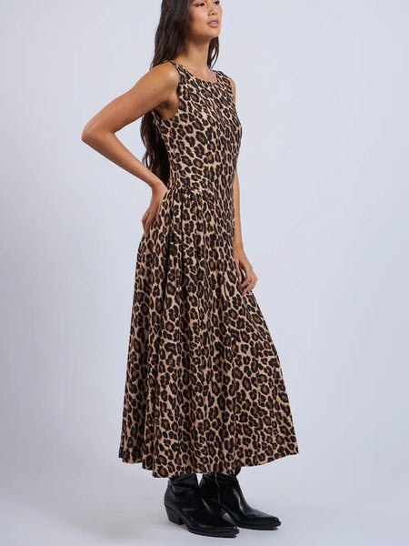 Wild About You Midi Dress in Cheetah