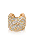 Crystal Statement Chunky Ear Cuff
