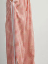 Locally Grown Gingham Pant in Rose