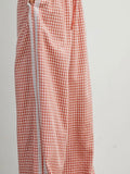 Locally Grown Gingham Pant in Rose