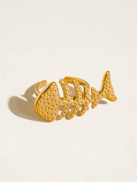 Neroli Fish Bone Ring