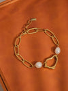 Katia Heart Pearl Bracelet