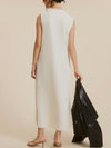Keep It Classic Midi Dress in Ivory