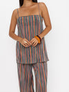 Abby Top in Sundown Stripe Knit