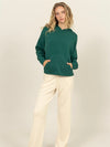 Travel 'Fit Sweatshirt in Dark Green