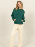 Travel 'Fit Sweatshirt in Dark Green