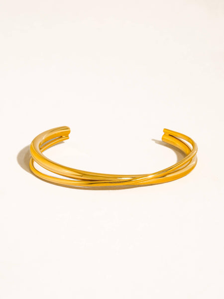 Rivoli Crossover Cuff Bracelet