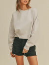 Cropped To The Core Sweatshirt in Dusty