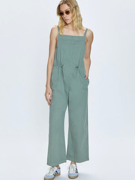 Eli High Rise Arched Trouser in Eggshell