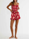 Lolo & Teresa PJ Set in Red Teddy Bear
