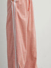 Locally Grown Gingham Pant in Rose