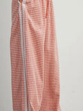 Locally Grown Gingham Pant in Rose
