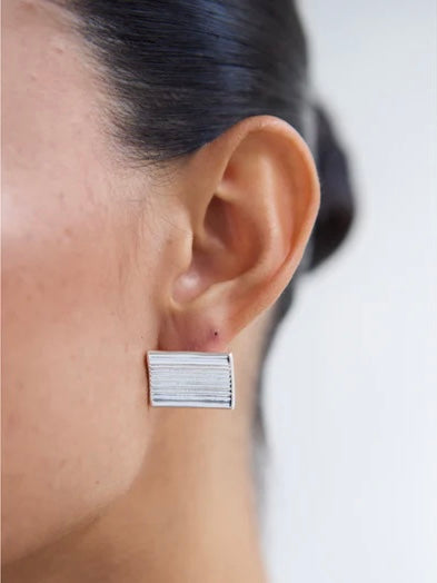 Autumn Earrings in Silver