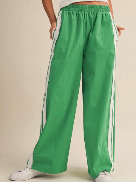 In The Stands Track Pant in Green