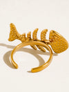 Neroli Fish Bone Ring