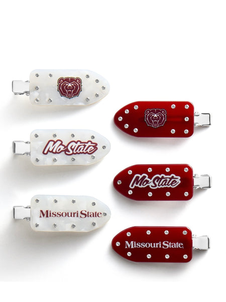 Missouri State University Hair Clip Set