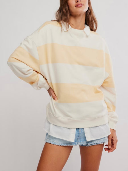 Ruffles At The Resort Button Up in Pink