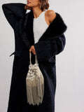 Razzle Dazzle Clutch in Ivory Pearl