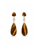 Tiger's Eye Solstice Drop Earrings