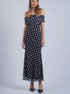 Let's Polka Dot Dress in Black