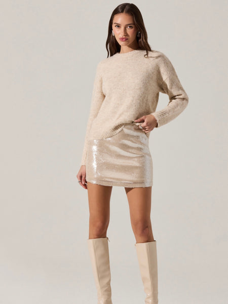 Selbie Sweater in Cream