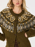 Irene Cardigan in Olive