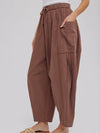 Have A Seat Harem Pants in Mocha