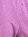 Unity Ring Textured Pants in Lilac