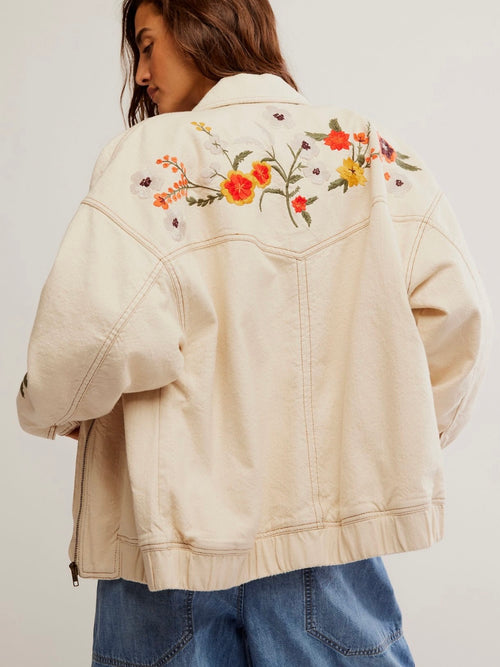 Dusty Trails Jacket in Ivory Combo