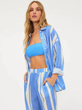 Cassidy Top in Harbor Stripe