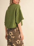 MOCKtauk Sweater in Olive