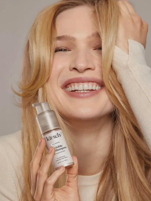 Volumizing Rice Protein Dry Shampoo in Invisible