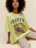 Sublime Old English One Size Tee in Sun Glow