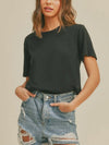 Tea For Two Tee in Black