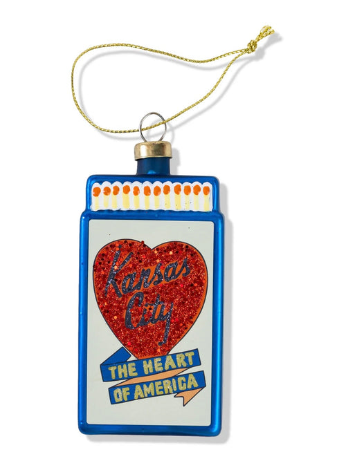 Kansas City Matchbook Ornament