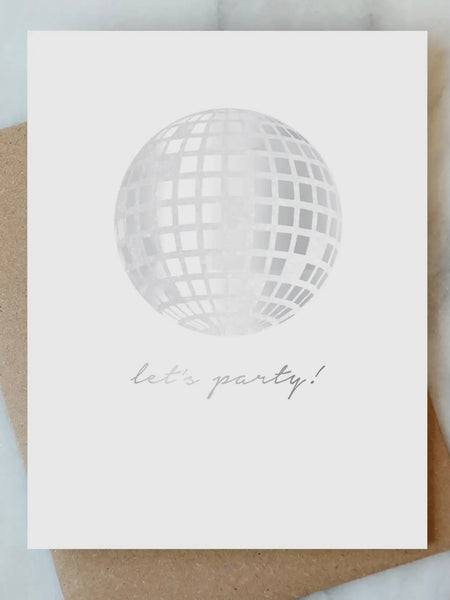 Disco Ball Birthday Card