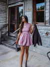 Best In Bubble Dress in Dark Mauve