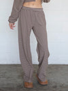 Dani Pants in Brown Stripe